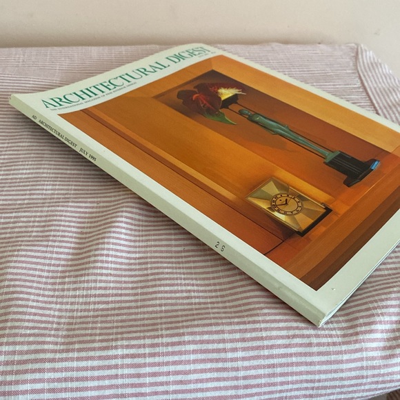 July 1995 edition, Architectural Digest Magazine - Picture 3 of 17